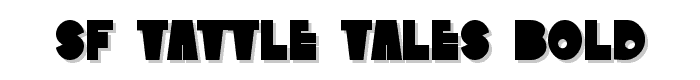 SF Tattle Tales Bold font